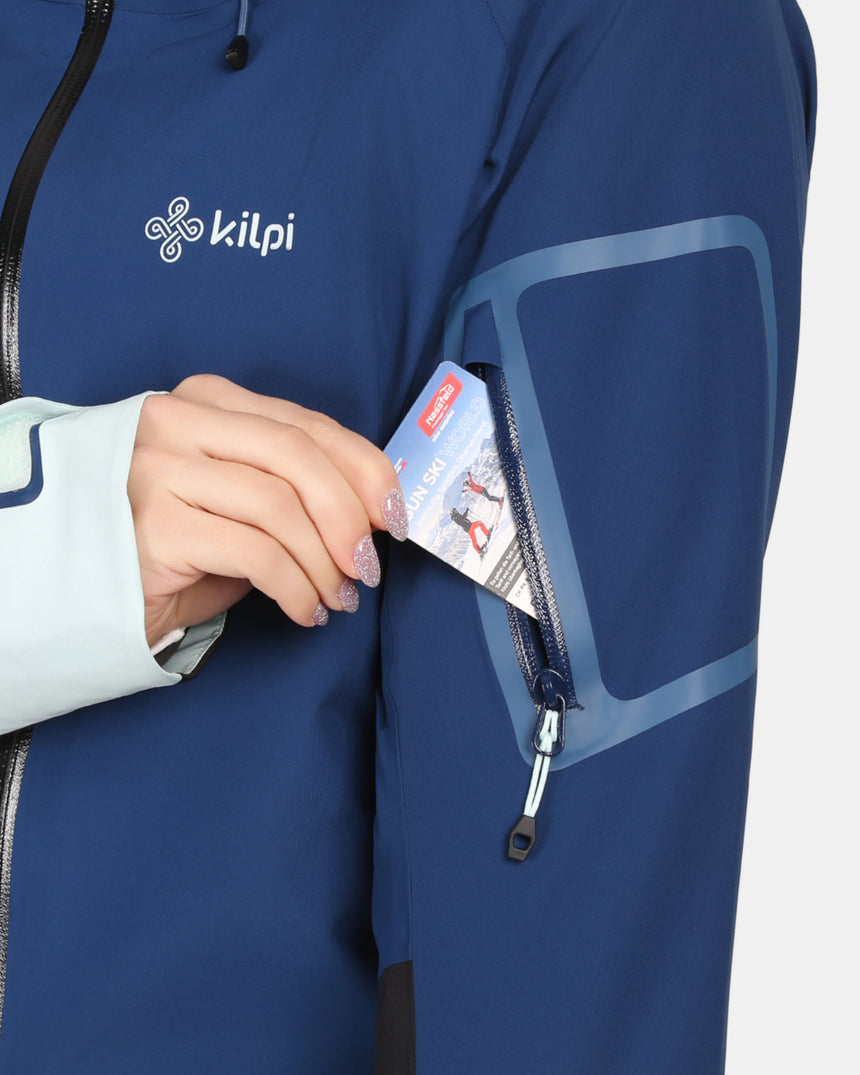 Women's hardshell waterproof jacket Kilpi MAMBA-W