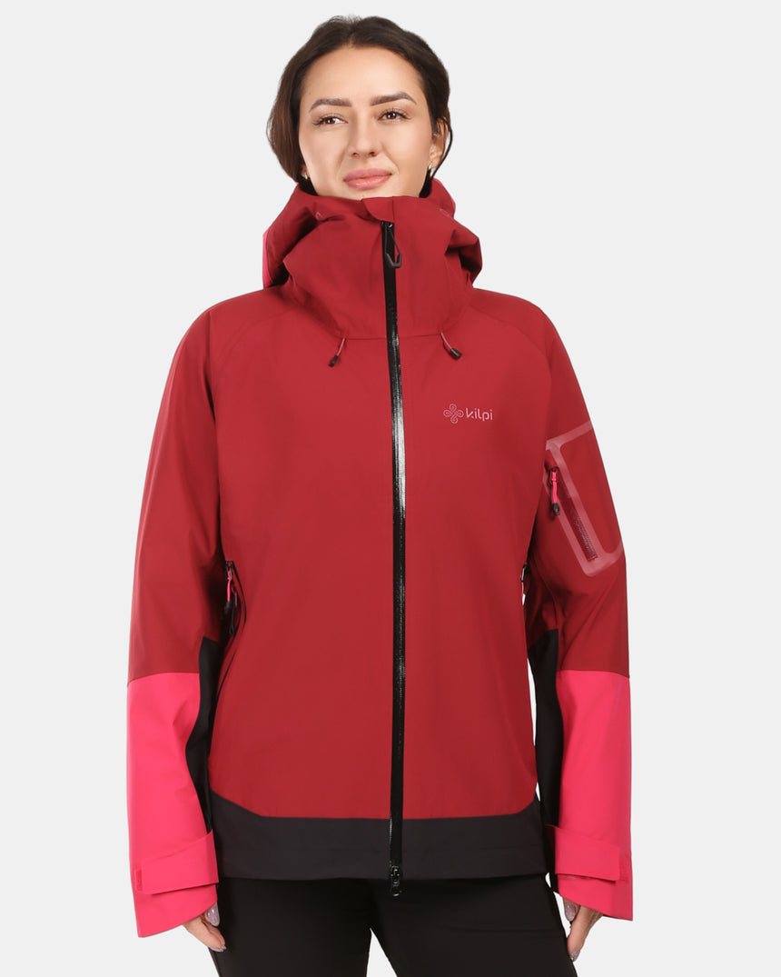 Women's hardshell waterproof jacket Kilpi MAMBA-W