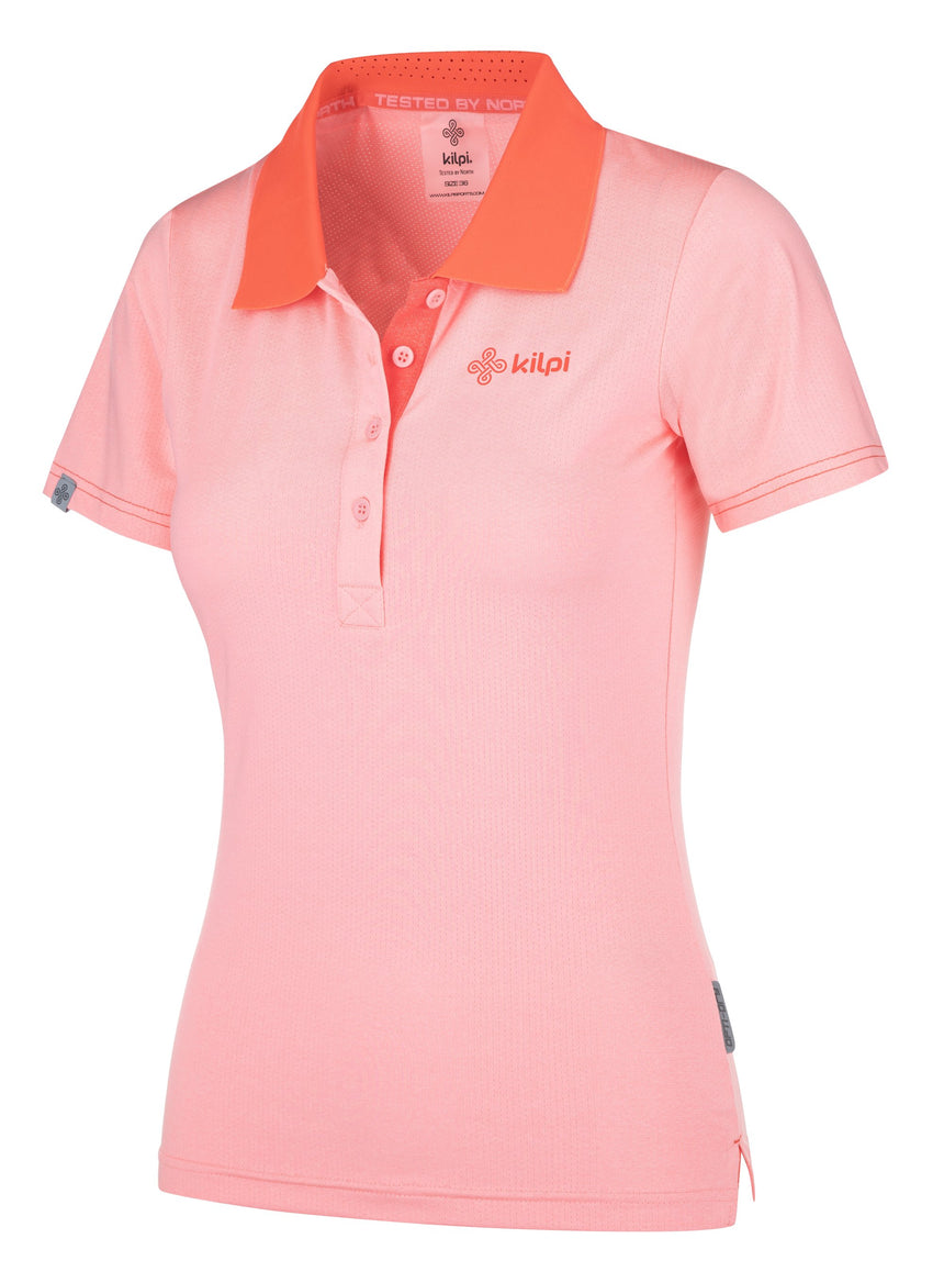 Women's functional polo t-shirt Kilpi COLLAR-W