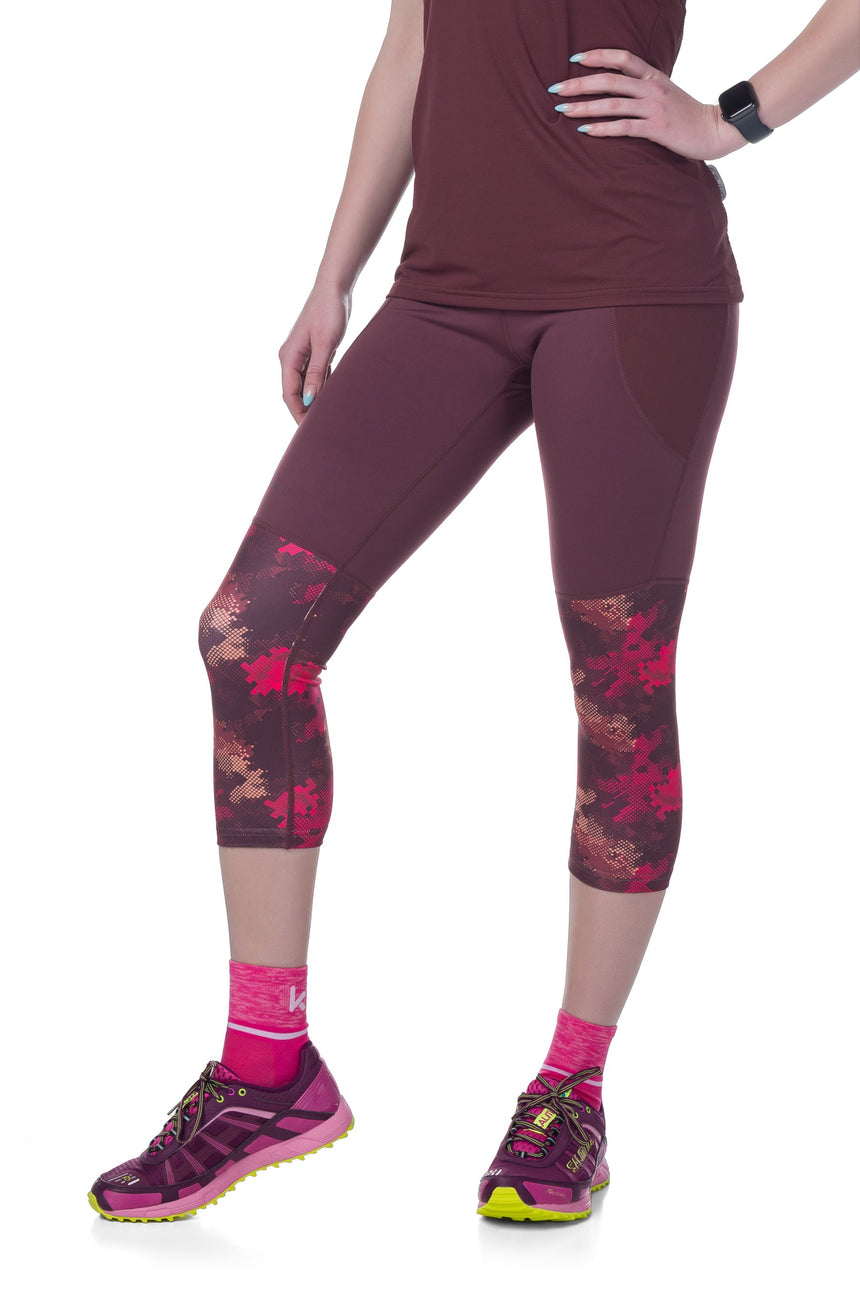 Women's 3/4 fitness leggings Kilpi SOLAS-W