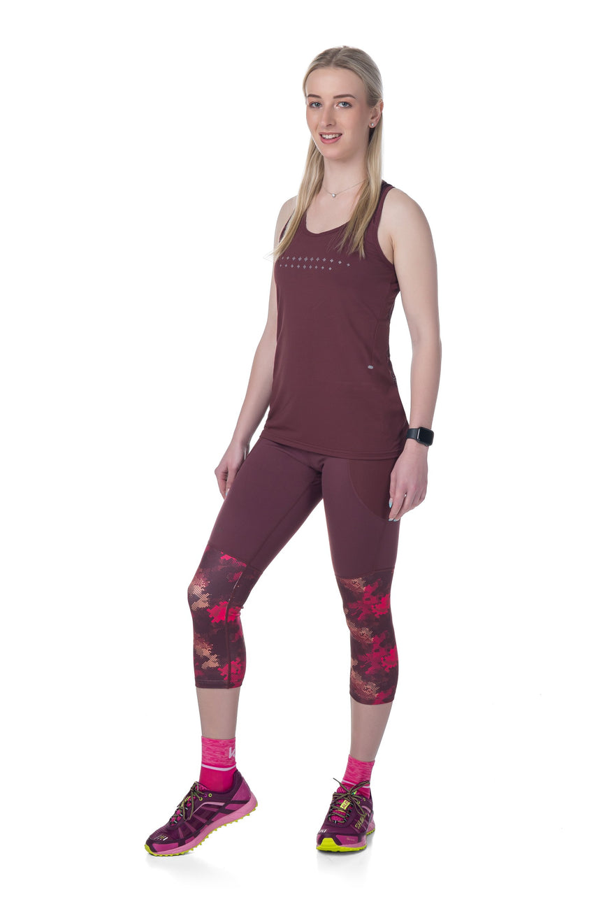 Women's 3/4 fitness leggings Kilpi SOLAS-W