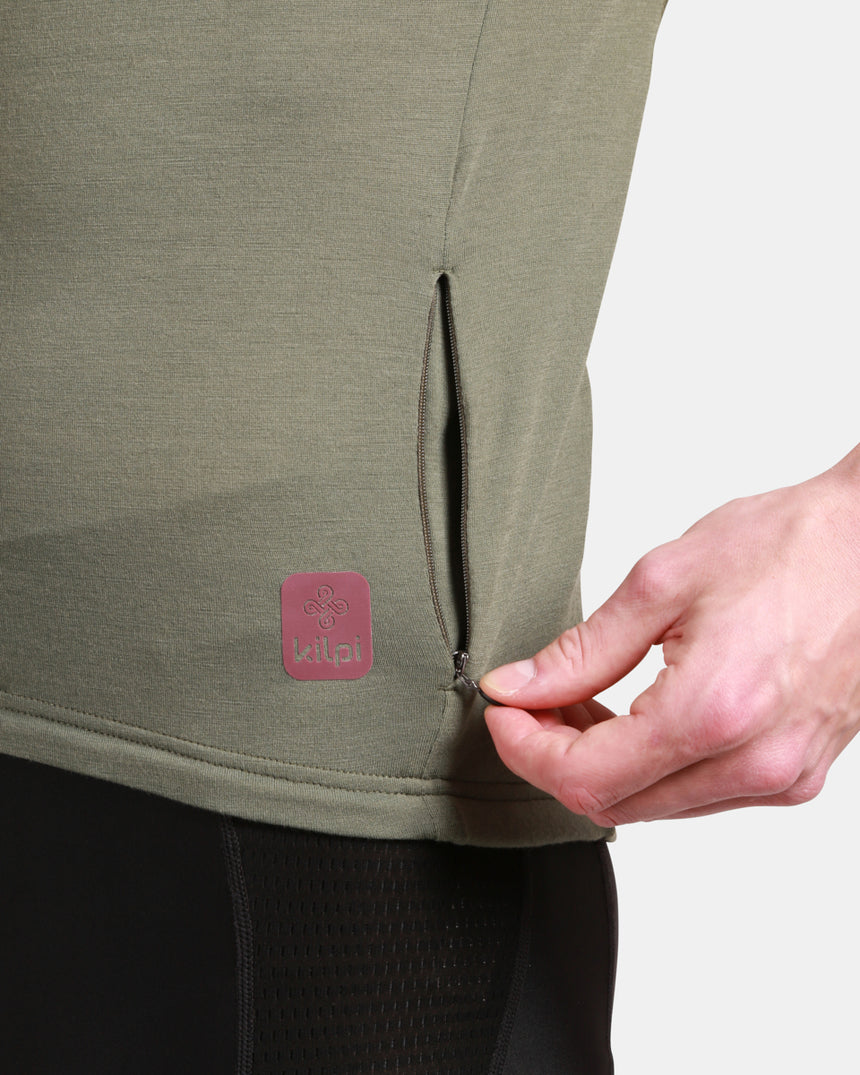 Men´s merino wool cycling jersey Kilpi PETRANA-M