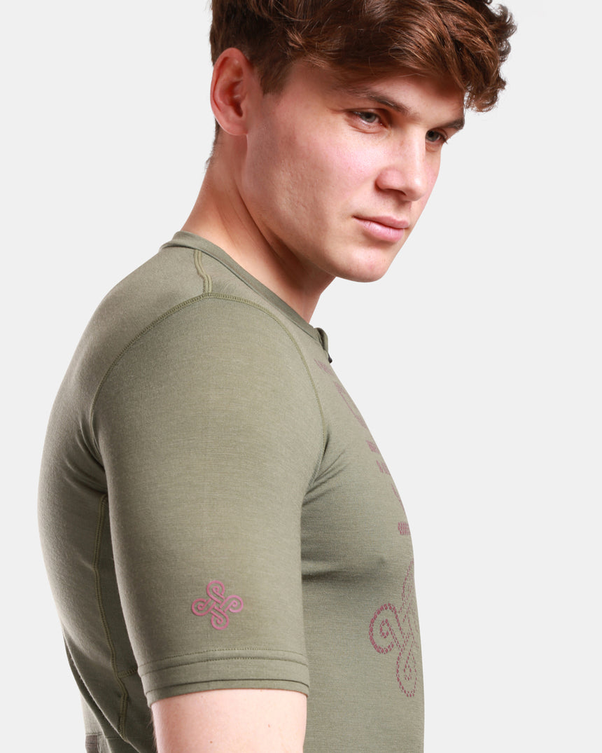 Men´s merino wool cycling jersey Kilpi PETRANA-M