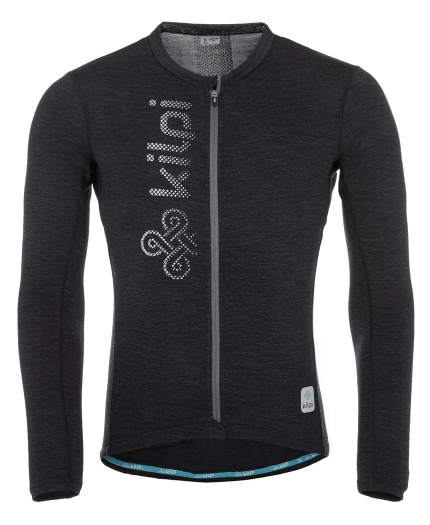Men´s merino wool long sleeve cycling jersey Kilpi SONET-M