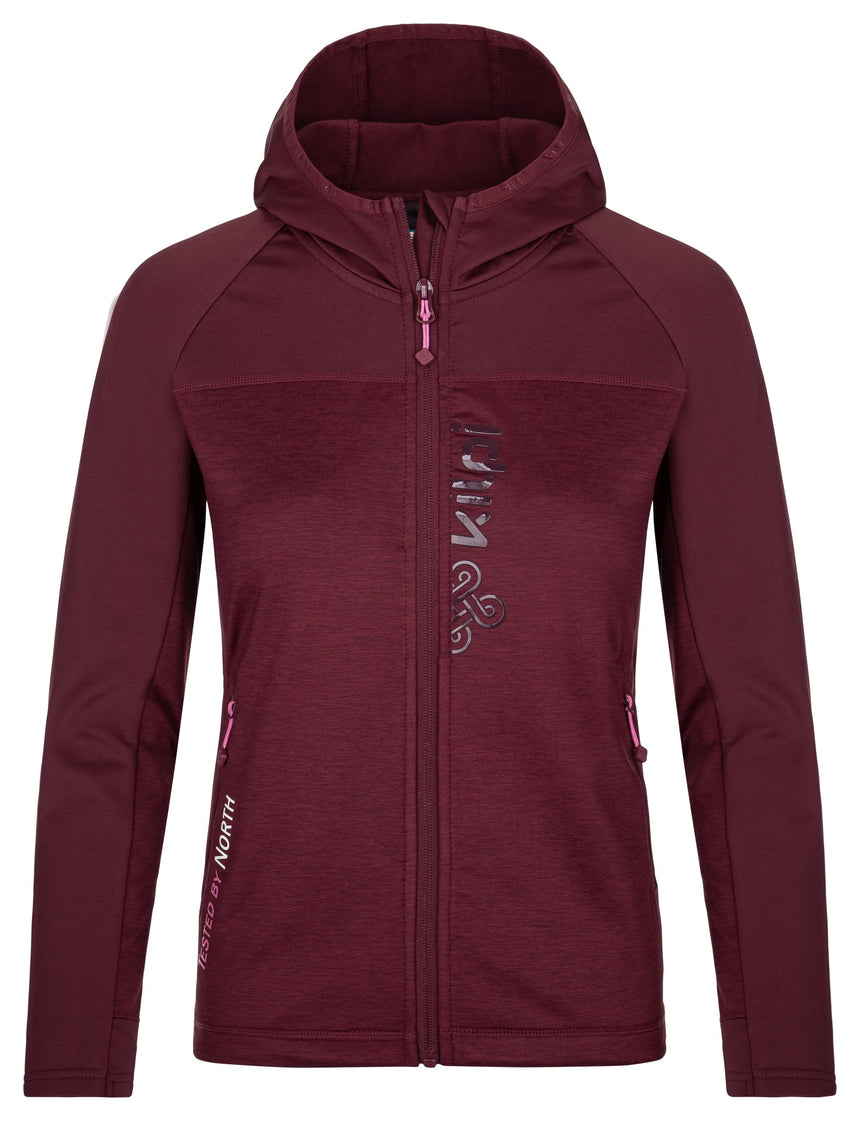Women´s middle layer with hood Kilpi LAYANA-W