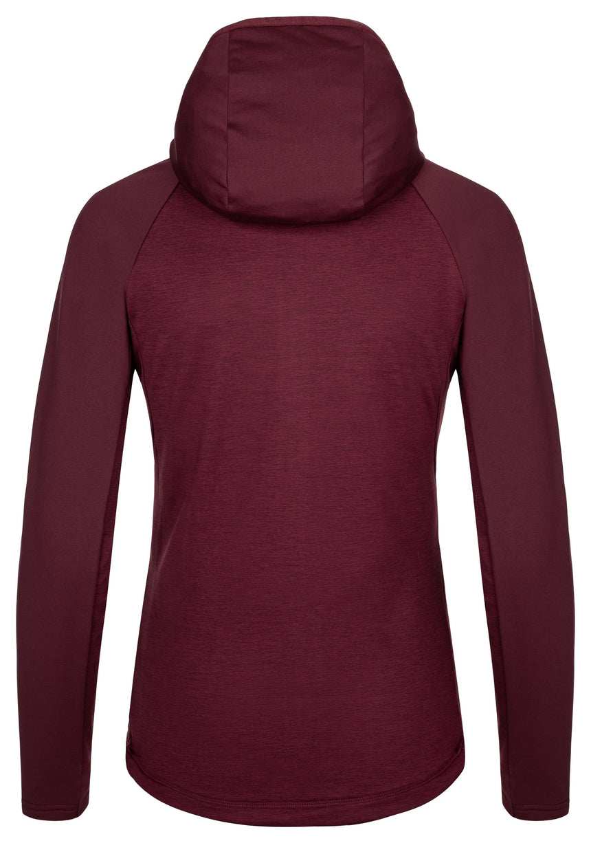 Women´s middle layer with hood Kilpi LAYANA-W