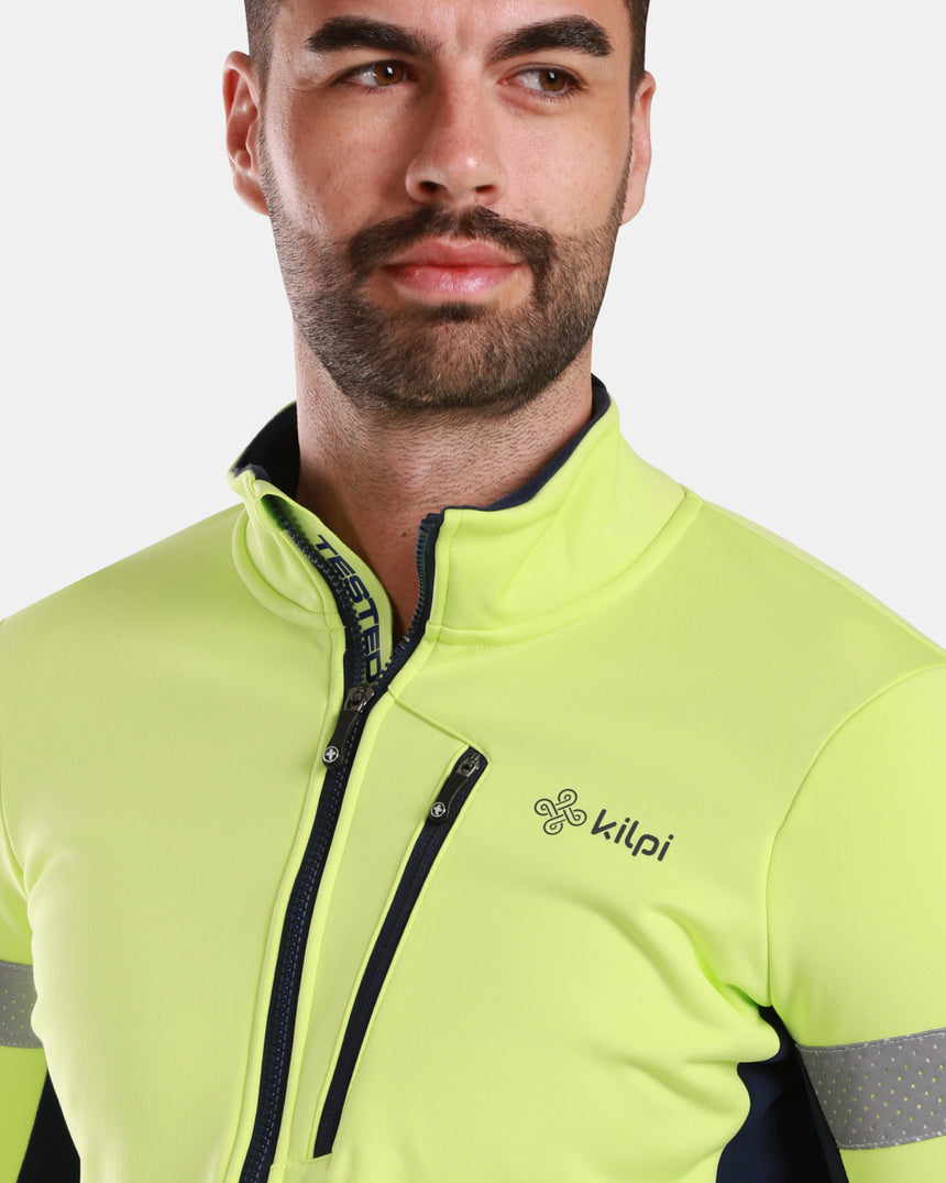 Herren Fahrrad-Softshelljacke