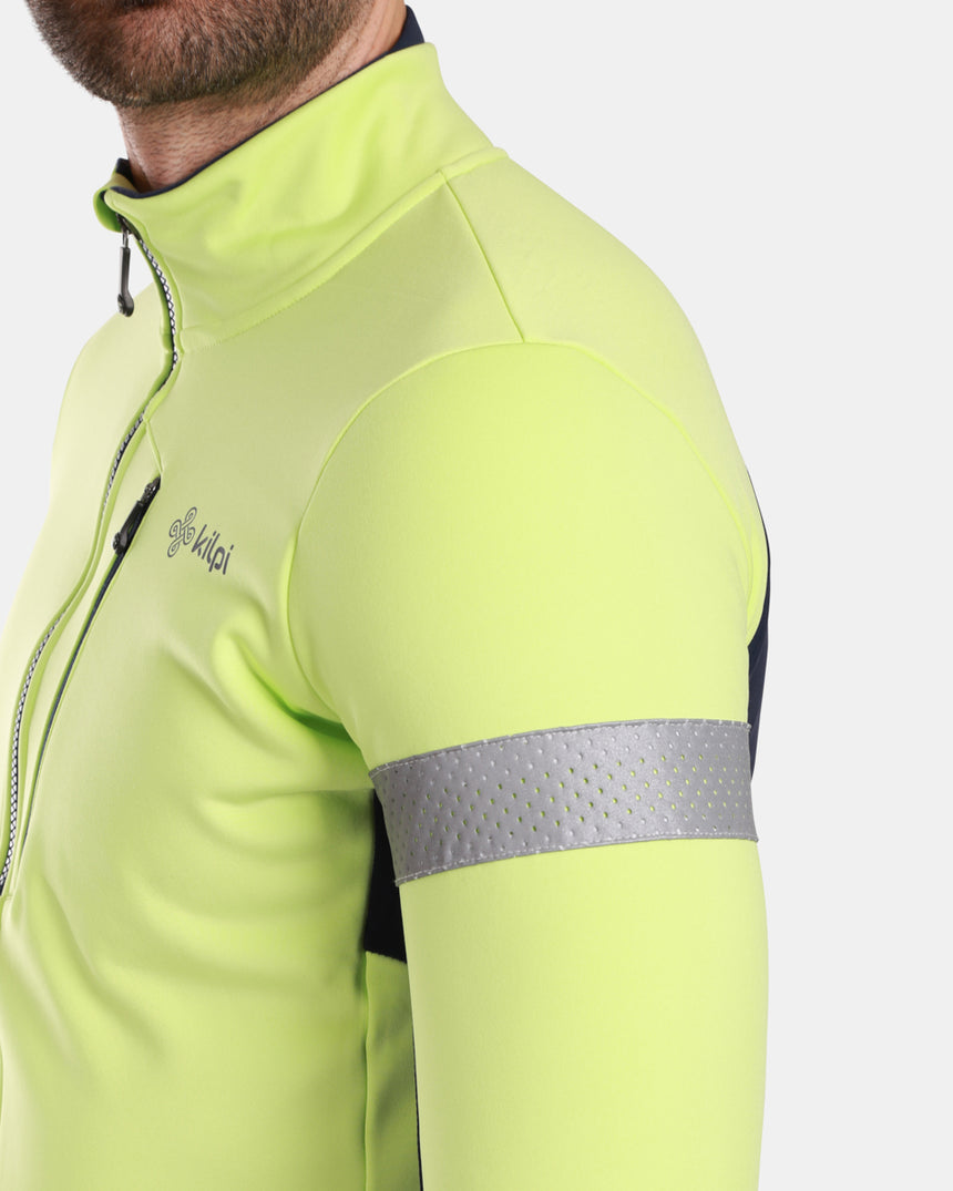 Herren Fahrrad-Softshelljacke