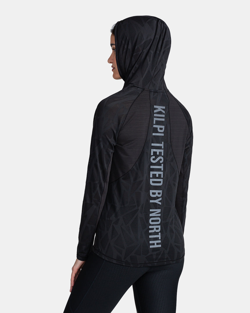 Damen-Fitness-Hoodie Kilpi AILEEN-W