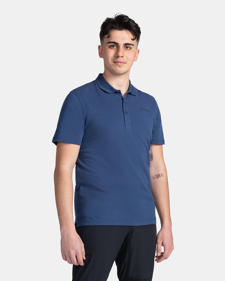 Men´s cotton polo T-shirt Kilpi VILAR-M