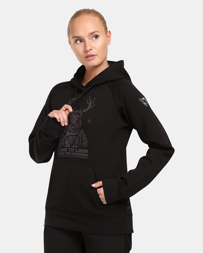 Damen-Kapuzenpullover aus Baumwolle Kilpi LTD BELLATRIX-W