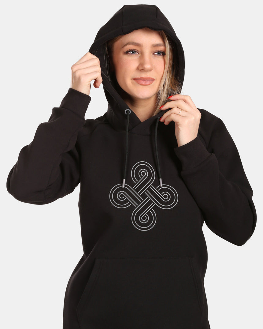 Langes Damen-Sweatshirt mit Kapuze Kilpi HEYDEN-W