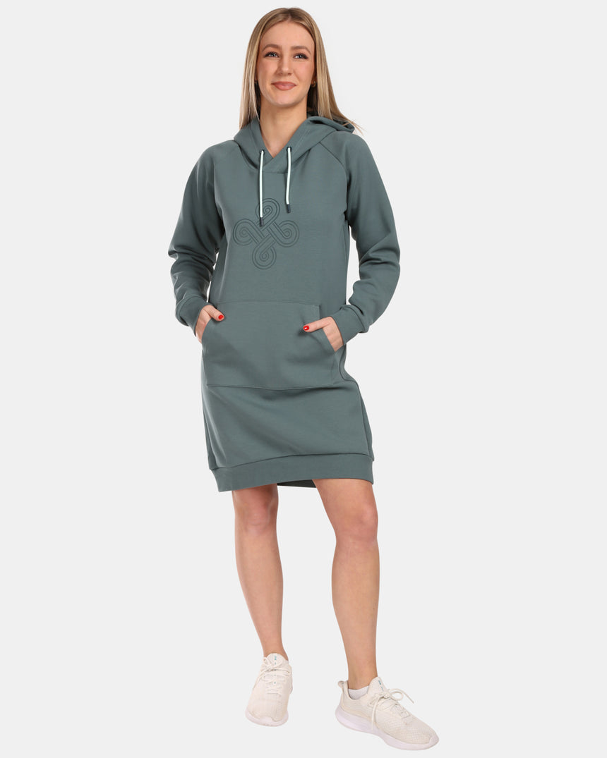 Langes Damen-Sweatshirt mit Kapuze Kilpi HEYDEN-W