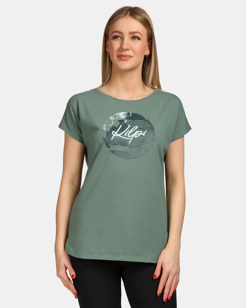 Damen-T-Shirt aus Baumwolle Kilpi NELLIM-W
