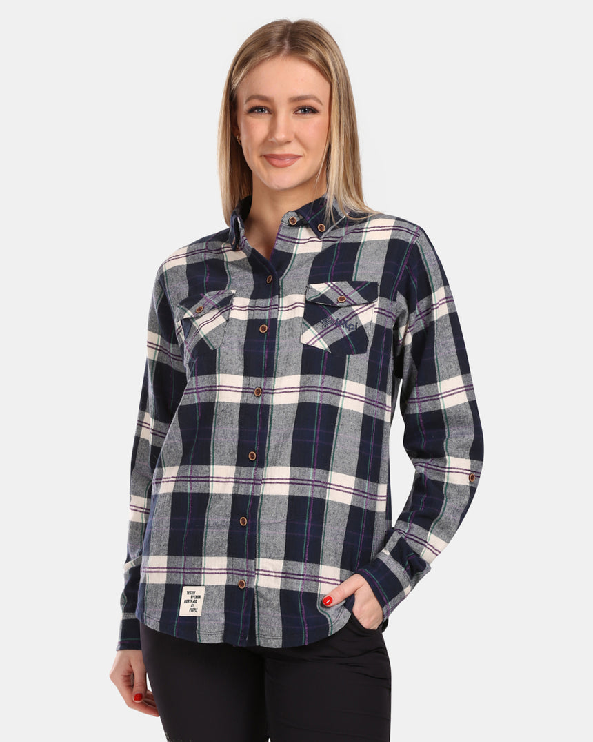 Damen Flanellhemd Kilpi FLANNY-W