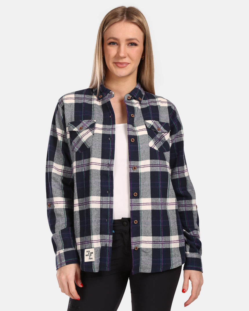 Damen Flanellhemd Kilpi FLANNY-W