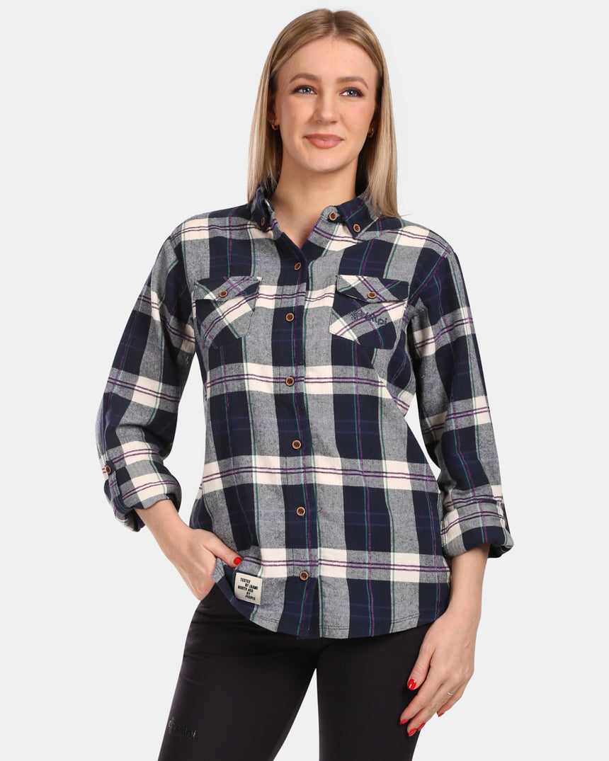 Damen Flanellhemd Kilpi FLANNY-W