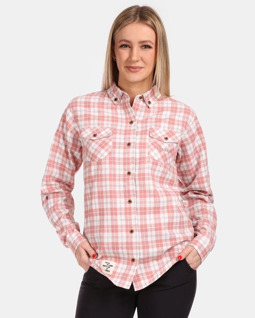 Damenhemd aus Baumwollflanell Kilpi FLANNY-W
