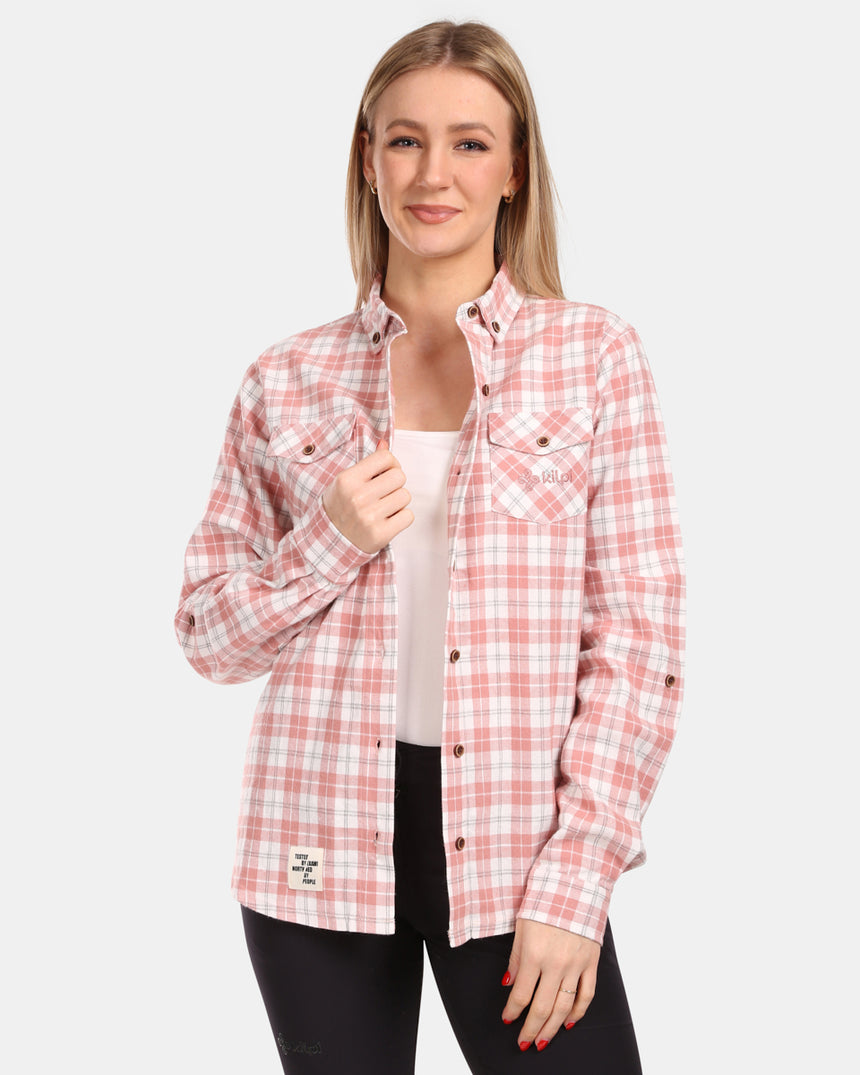 Damenhemd aus Baumwollflanell Kilpi FLANNY-W