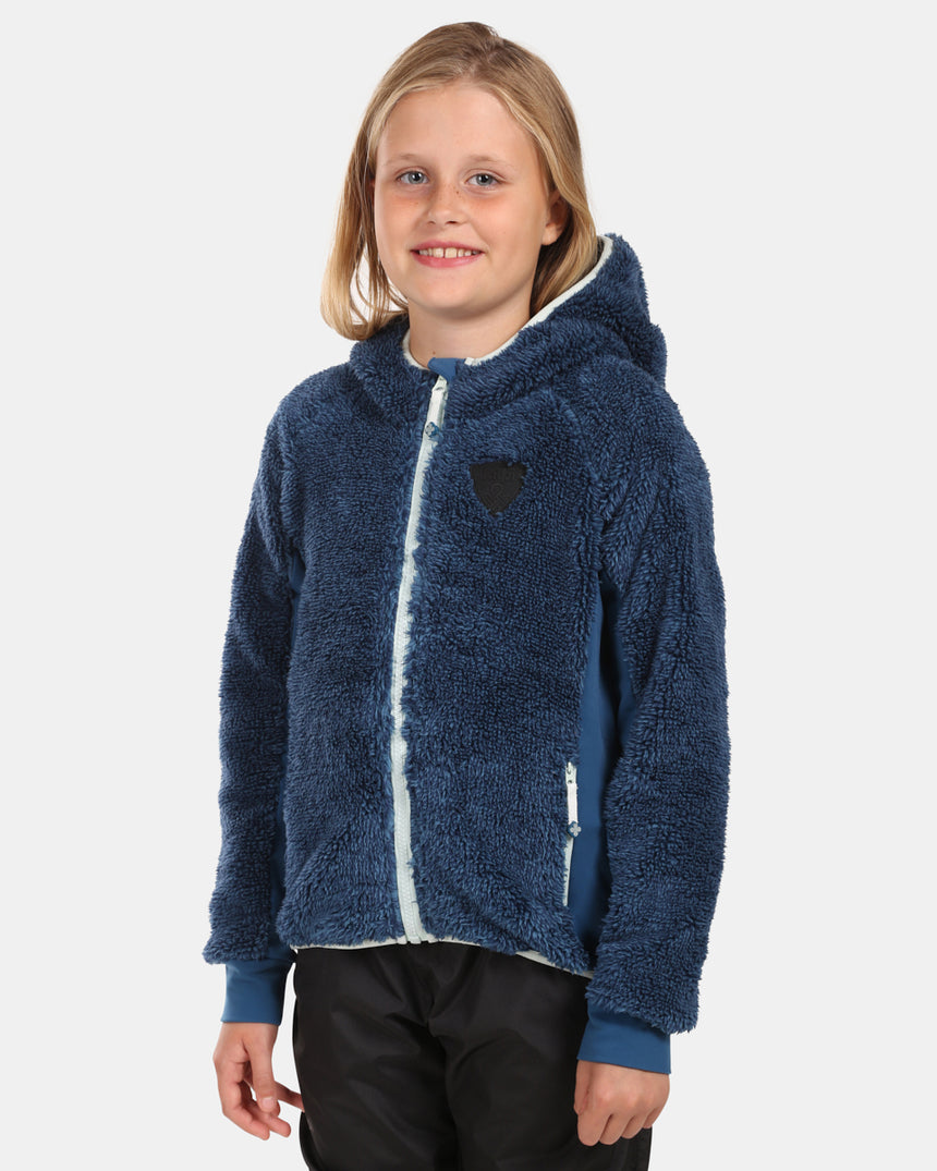 Das Mädchen ist haarig VLIES Kapuzenpullover Kilpi NORKA-JG