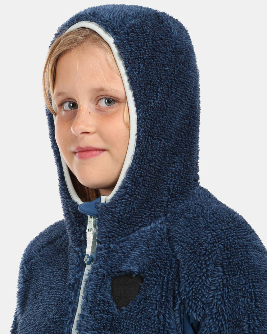 Das Mädchen ist haarig VLIES Kapuzenpullover Kilpi NORKA-JG