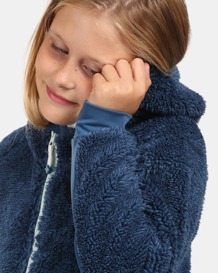 Das Mädchen ist haarig VLIES Kapuzenpullover Kilpi NORKA-JG