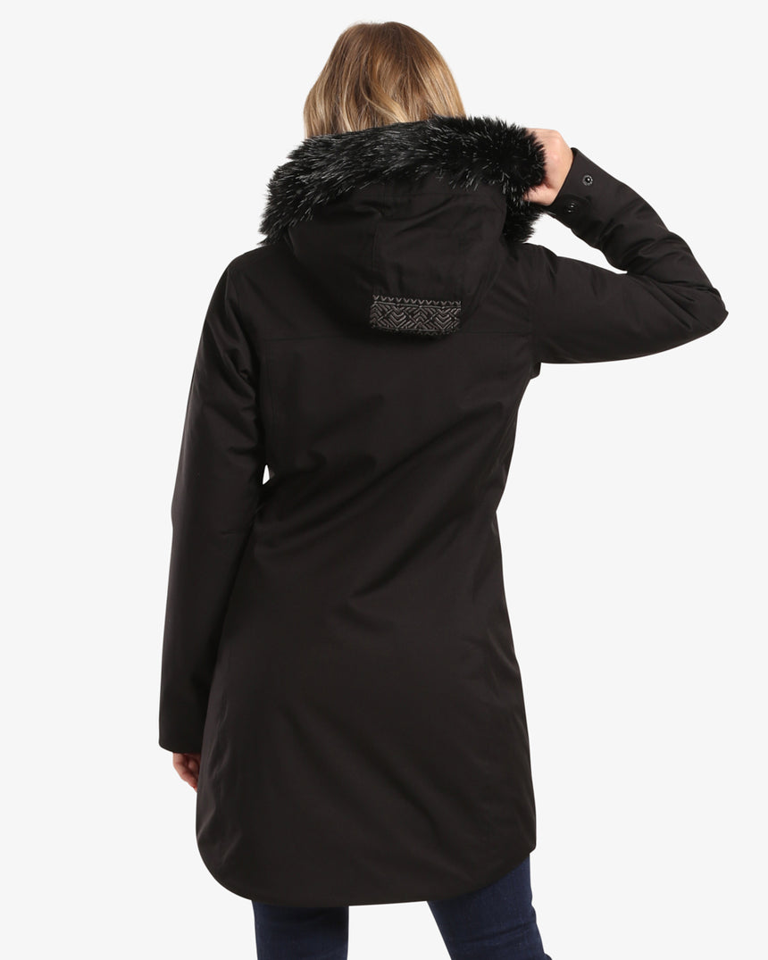 Wintermantel für Damen Kilpi PERU-W