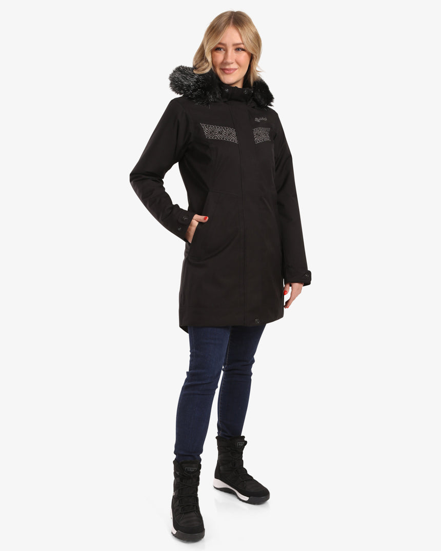 Wintermantel für Damen Kilpi PERU-W