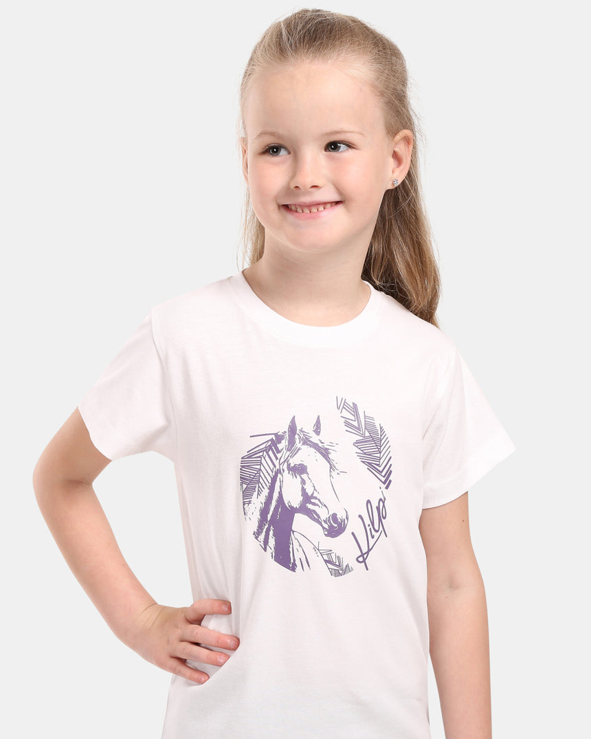 Baumwoll-T-Shirt für Mädchen Kilpi MALGA-JG