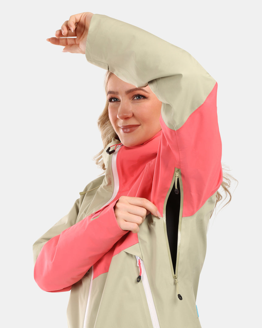 Wasserdichte Damen-Hardshell-Jacke Kilpi MAMBA-W