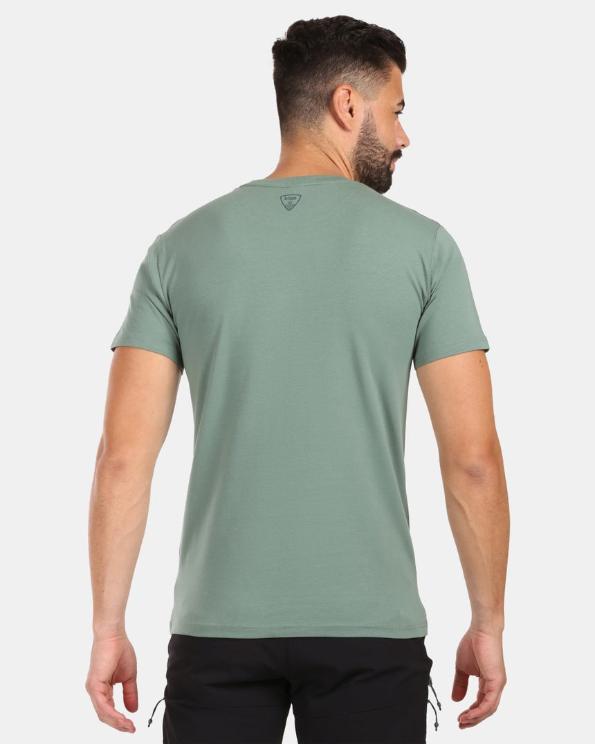 Herren-T-Shirt aus Baumwolle mit kurzen Ärmeln Kilpi DISCOVER-M