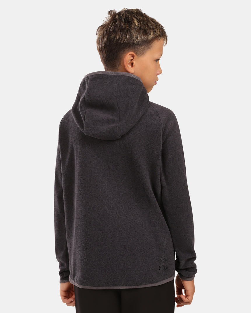 Jungen VLIES Kapuzenpullover Kilpi FLOND-JB