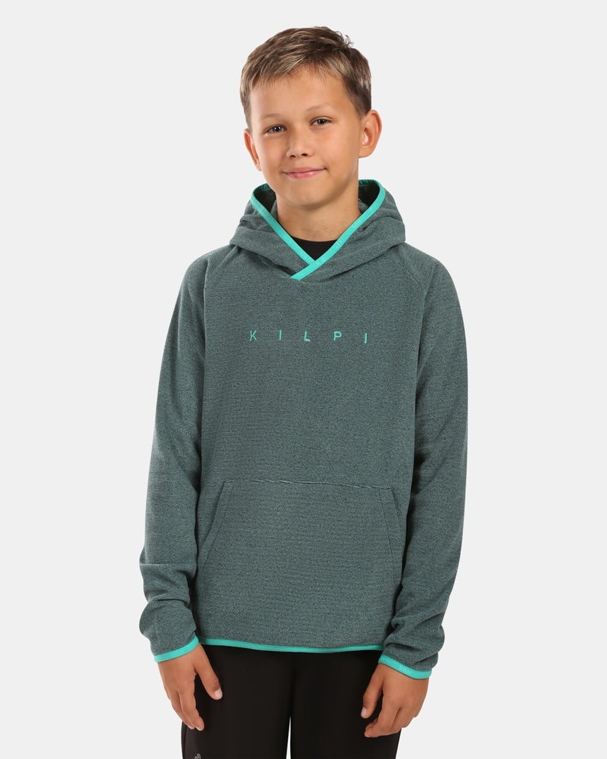 Jungen VLIES Kapuzenpullover Kilpi FLOND-JB