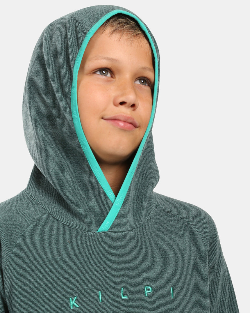 Jungen VLIES Kapuzenpullover Kilpi FLOND-JB