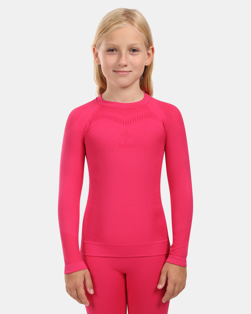 Nahtloses Thermo-Langarm-T-Shirt für Mädchen Kilpi CAROL-JG
