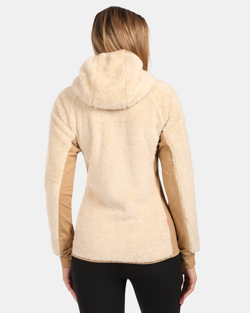 Damen-Kapuzenpullover aus haarigem Fleece Kilpi NORKA-W