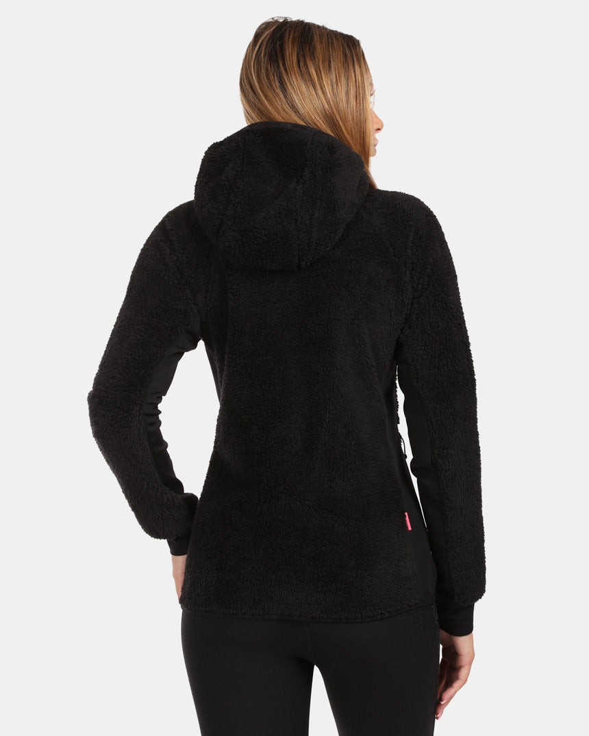 Damen-Kapuzenpullover aus haarigem Fleece Kilpi NORKA-W