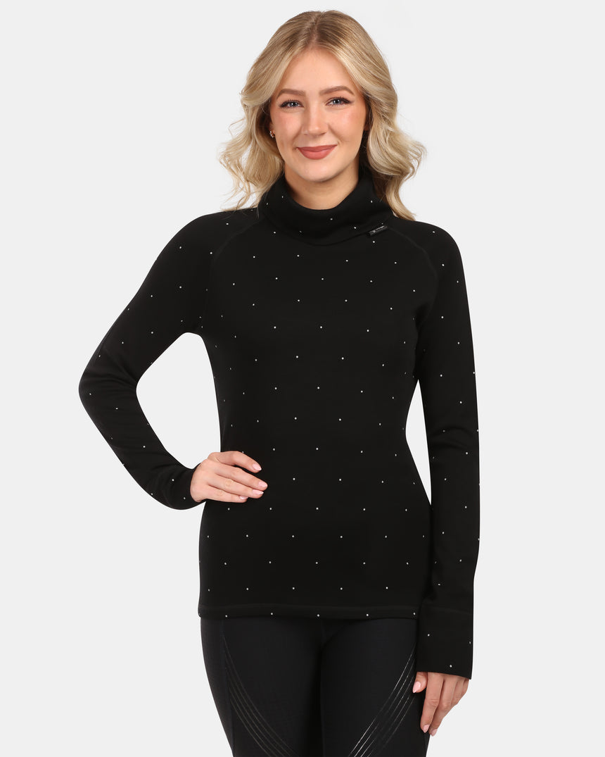 Damen-Rollkragenpullover aus Merinowolle Kilpi JANNU-W