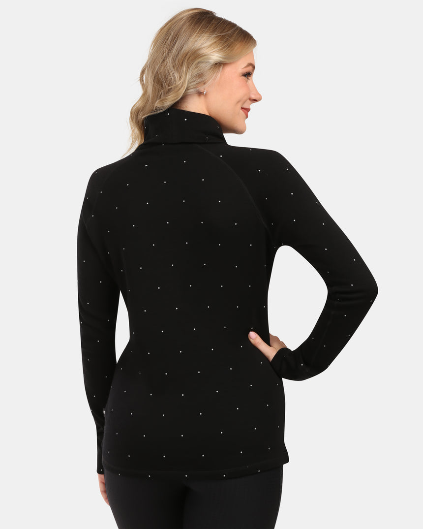 Damen-Rollkragenpullover aus Merinowolle Kilpi JANNU-W