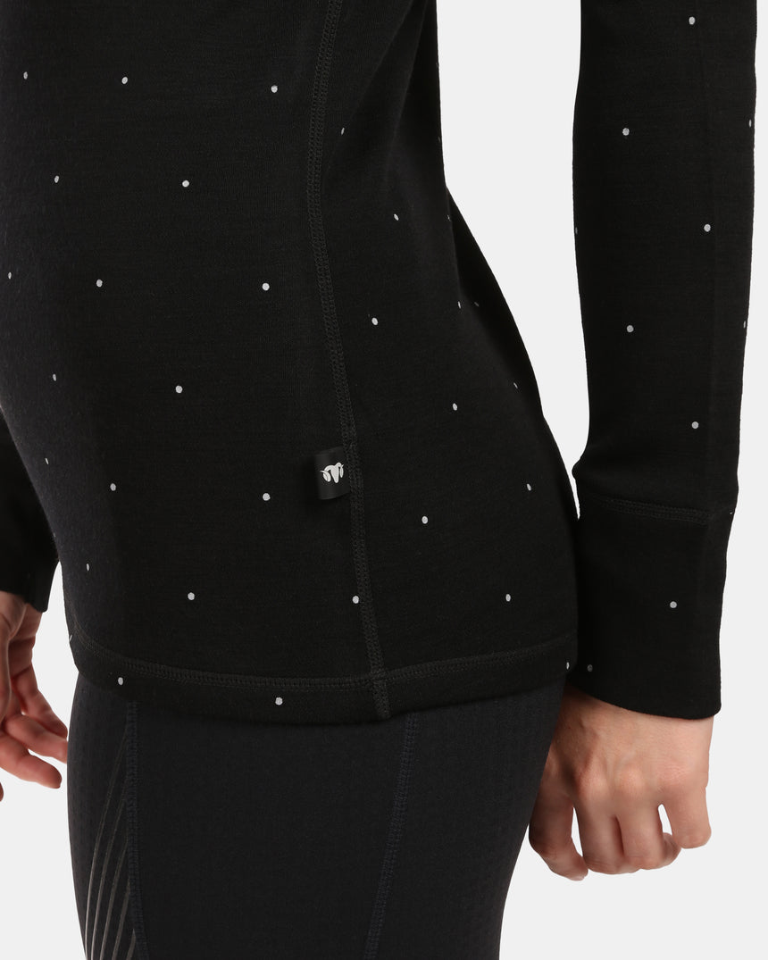 Damen-Rollkragenpullover aus Merinowolle Kilpi JANNU-W