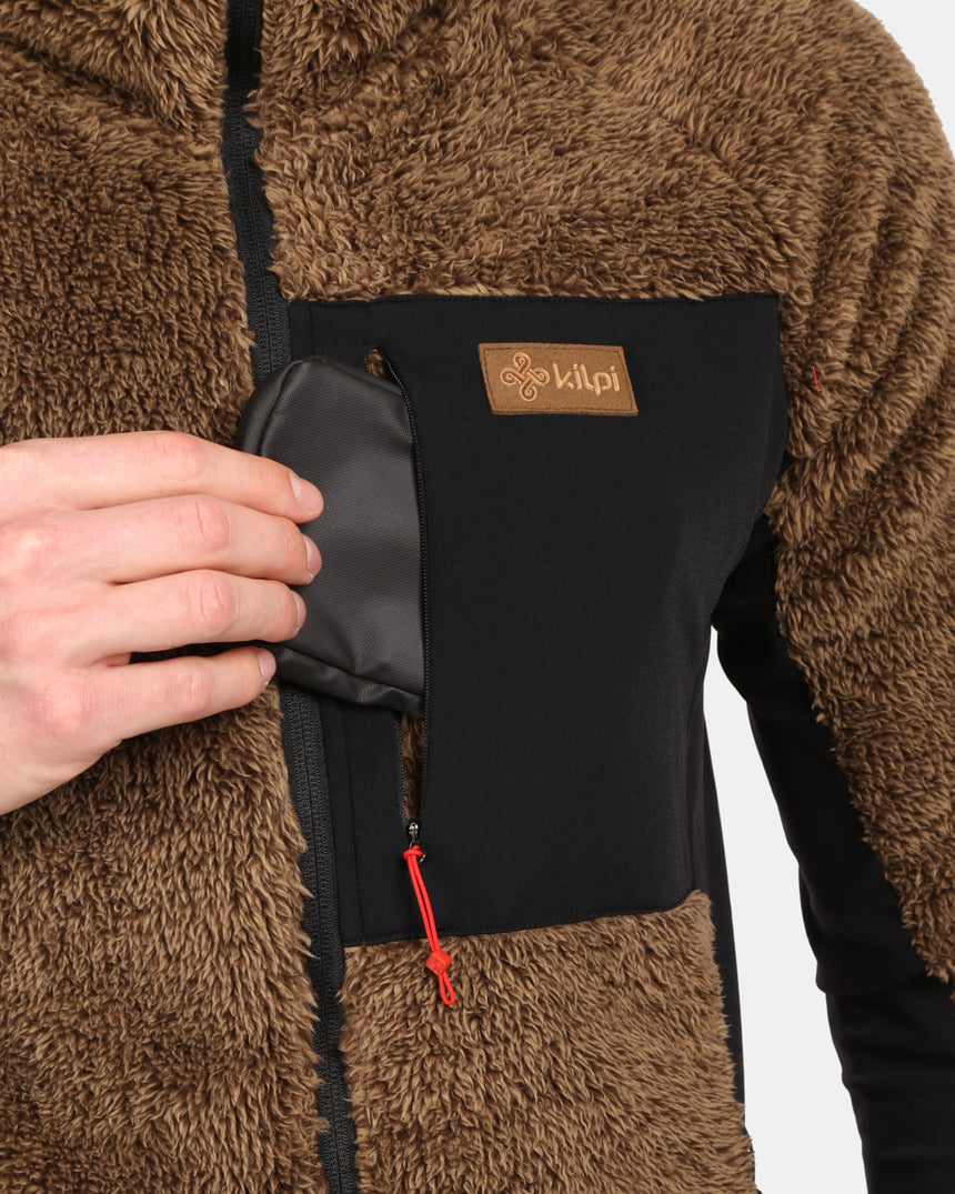 Haariger Fleece-Hoodie für Herren Kilpi NORKA-M