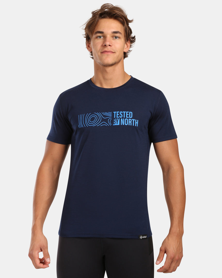 Herren-T-Shirt aus Merinowolle Kilpi SLOPER-M