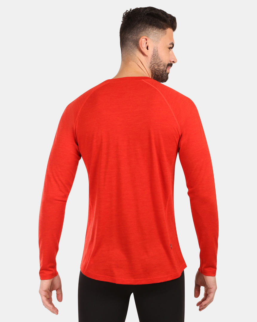 Lange Ärmel aus Merinowolle für Herren base Schicht oben Kilpi MAVORA TOP-M