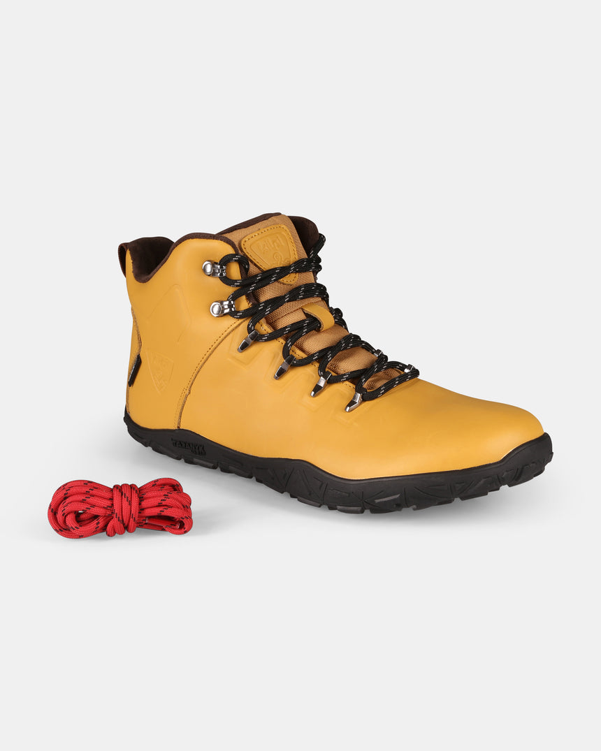 Unisex hohe Outdoor-Barfußschuhe Kilpi BARE LEATHER HIGH-U