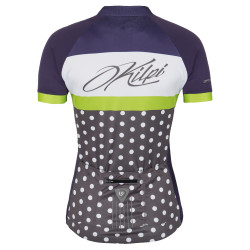 <p>Damen-Radtrikot mit durchgehendem Reißverschluss DOTTY-W KILPI</p>