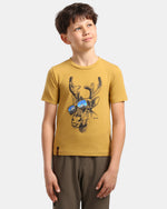 Boys' cotton T-shirt Kilpi SALO-JB