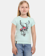 Girl's cotton T-shirt Kilpi MALGA-JG