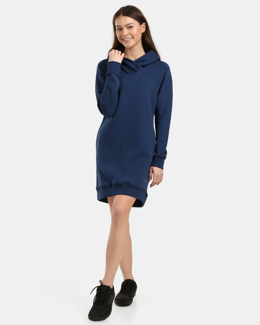 Frauen langes Sweatshirt mit Kapuze Kilpi HEYDEN-W