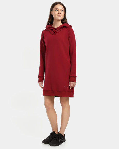 Langes Damen-Sweatshirt mit Kapuze Kilpi HEYDEN-W