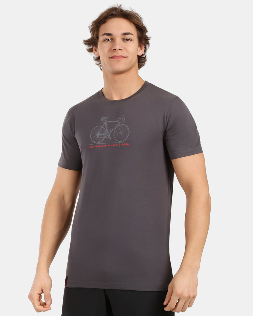 Men's cotton t-shirt Kilpi DISCOVER-M